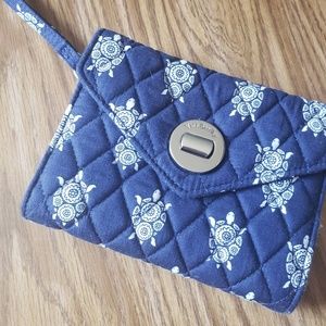 Vera Bradley Sea Turtle Wristlet